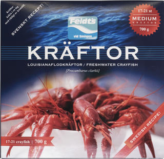 Louisianaflodkräftor Medium