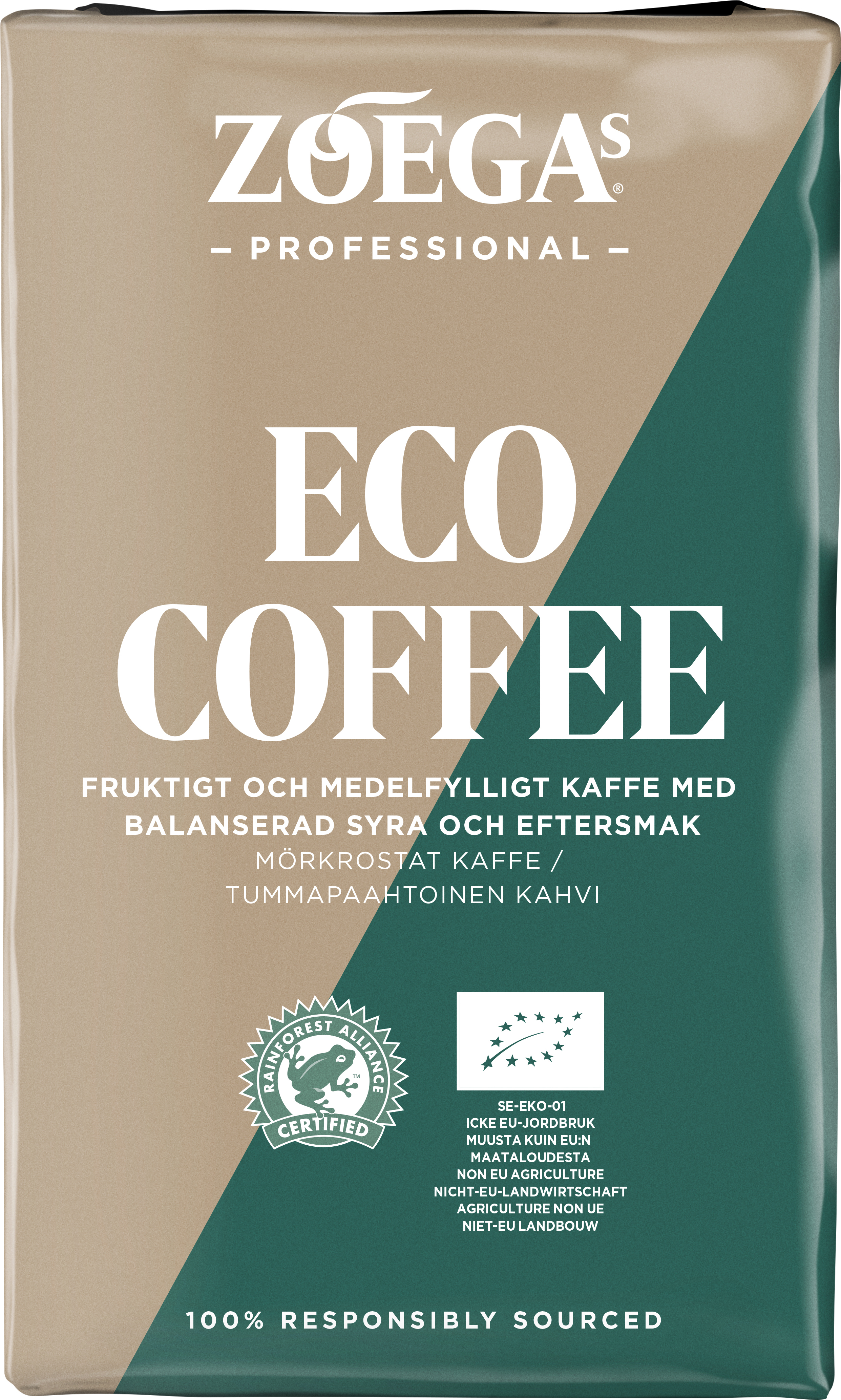 Kaffe Mörkrost Brygg EKO RA
