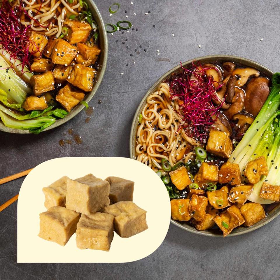 Tofu Friterade Kuber