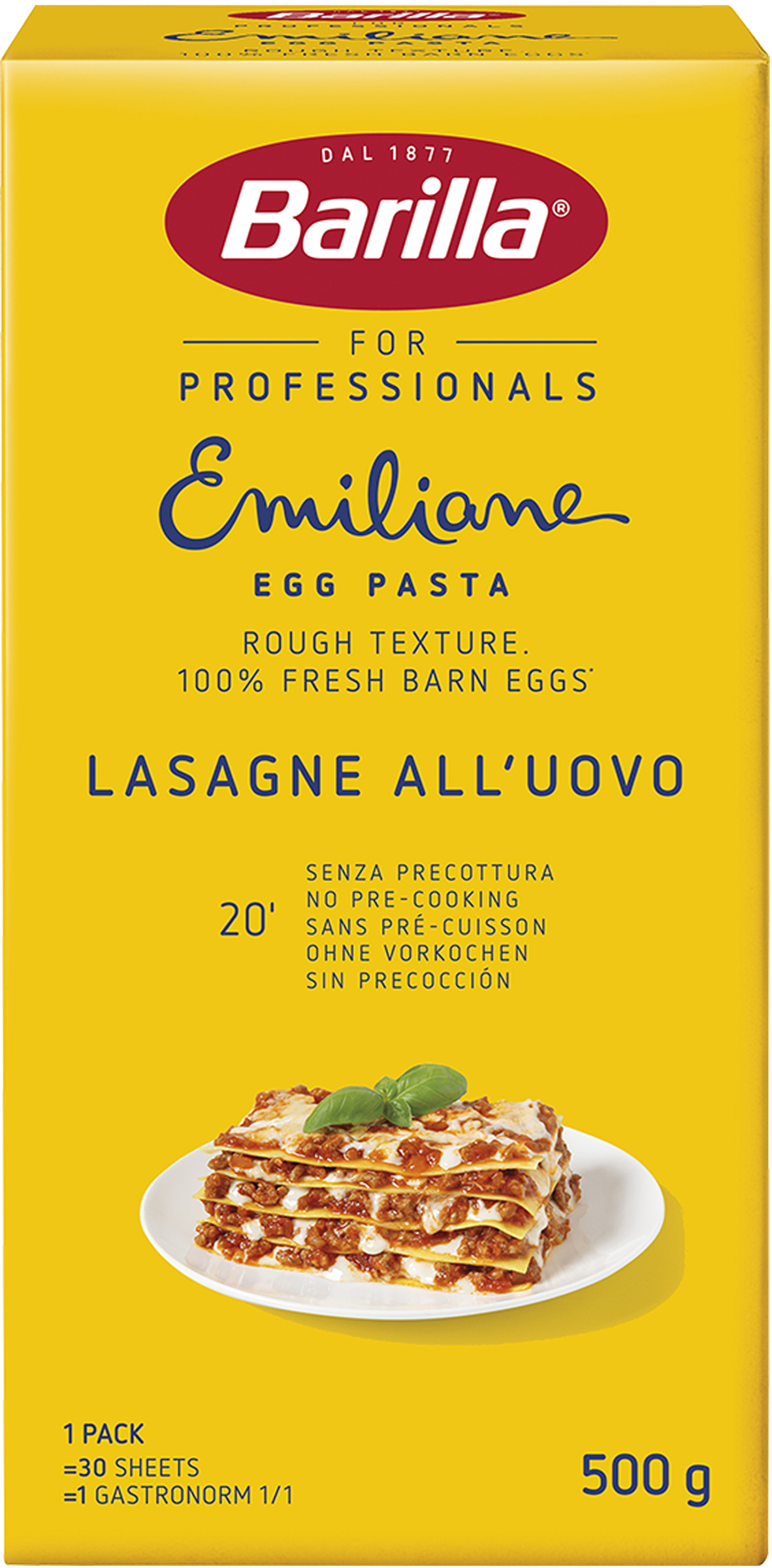 Lasagneplattor