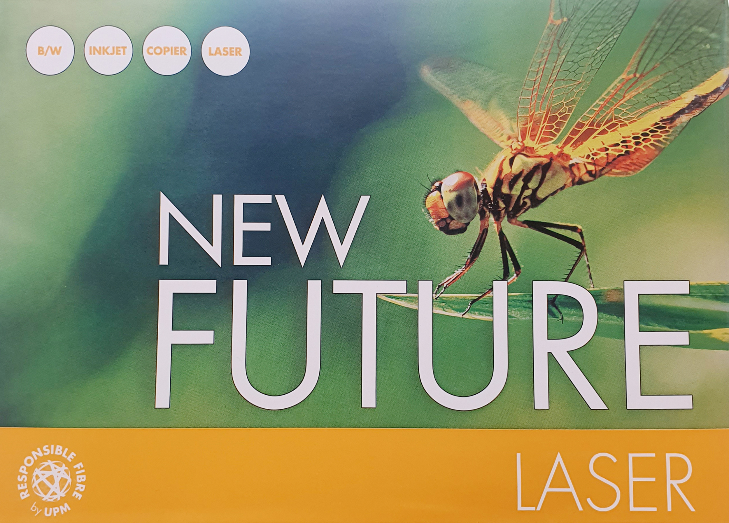 Kopieringspapper A4 80g ohålat New Future Laser