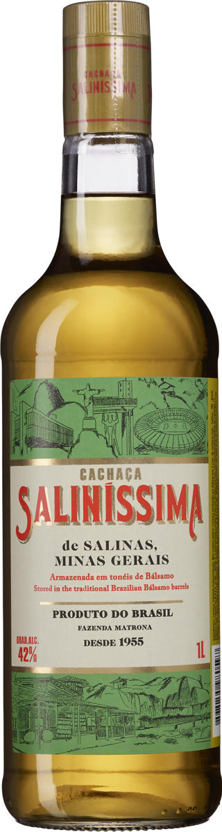 Saliníssima Cachaca Ouro