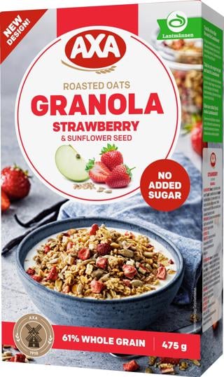 Granola Jordgubb