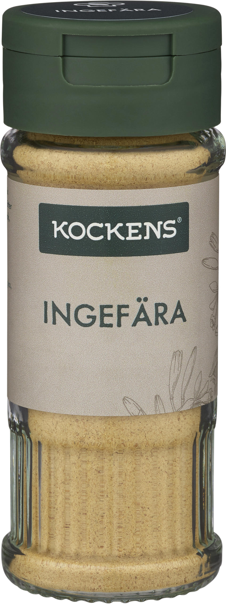 Ingefära Malen I Gourmetglas