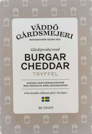 Väddö Burgarcheddar Tryffel 86g