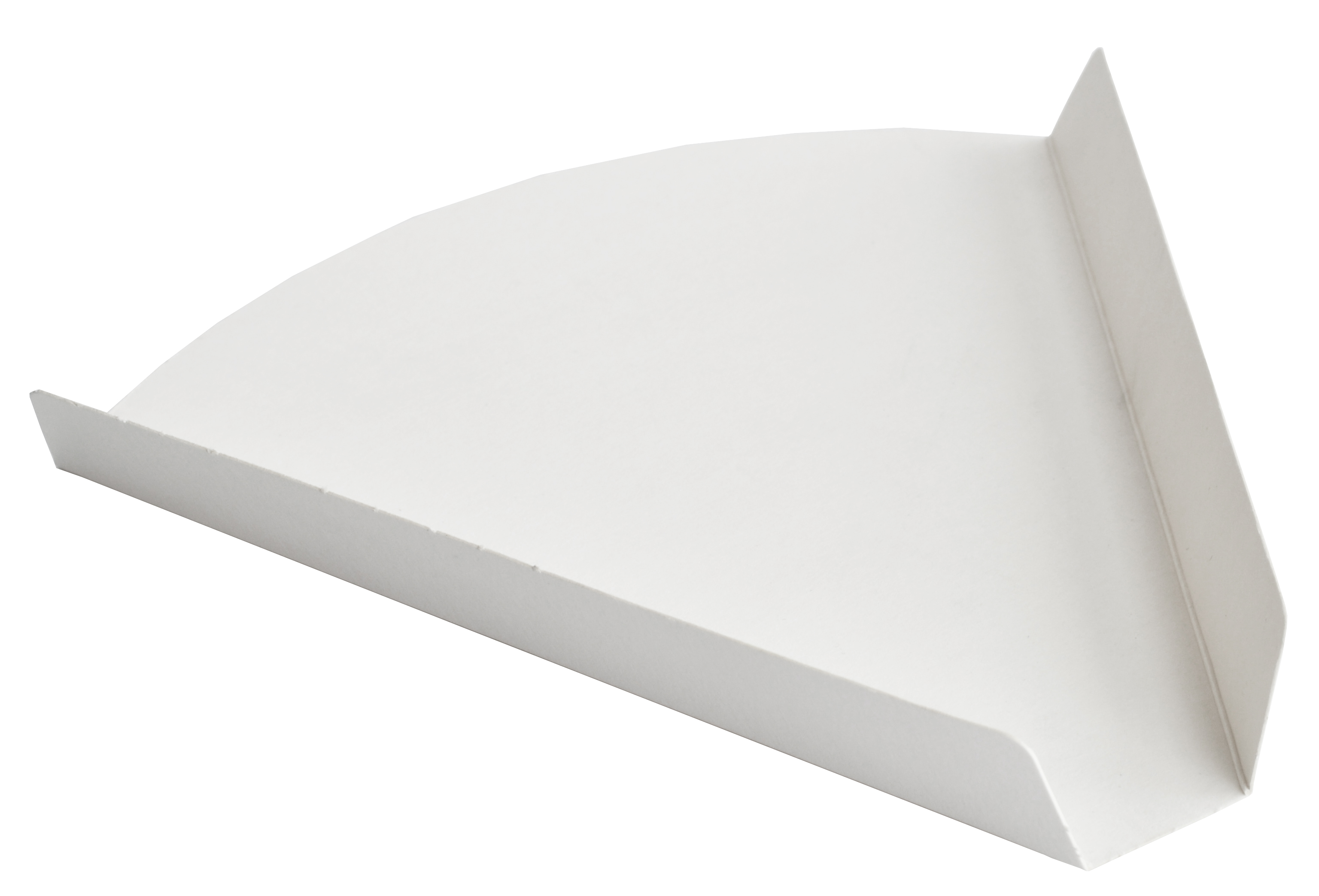 Pizzaslice 165x210x23mm Vit