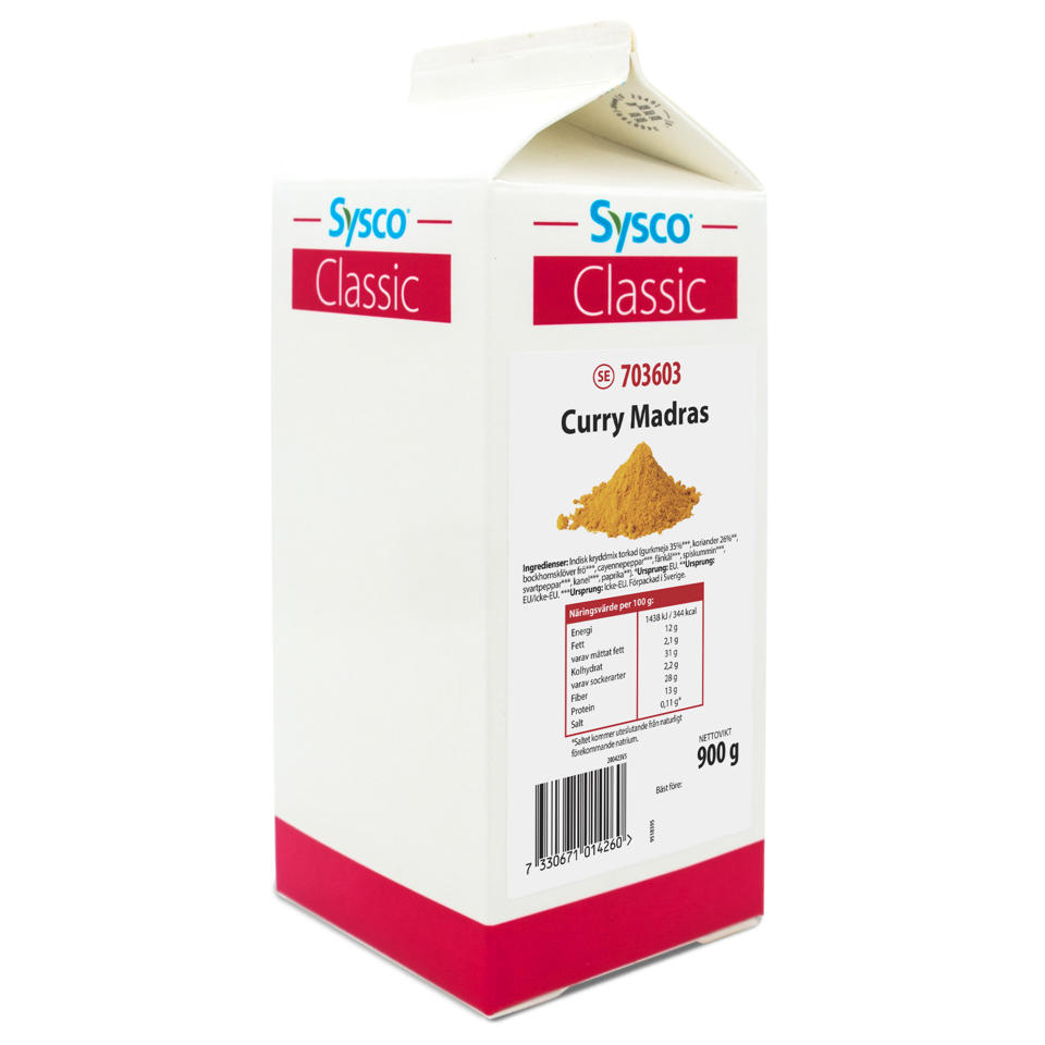 Curry Madras Kryddmix PP