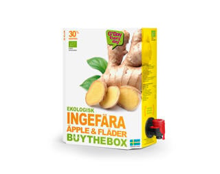 Juice Ingefära Äpple Fläder Bag in Box EKO