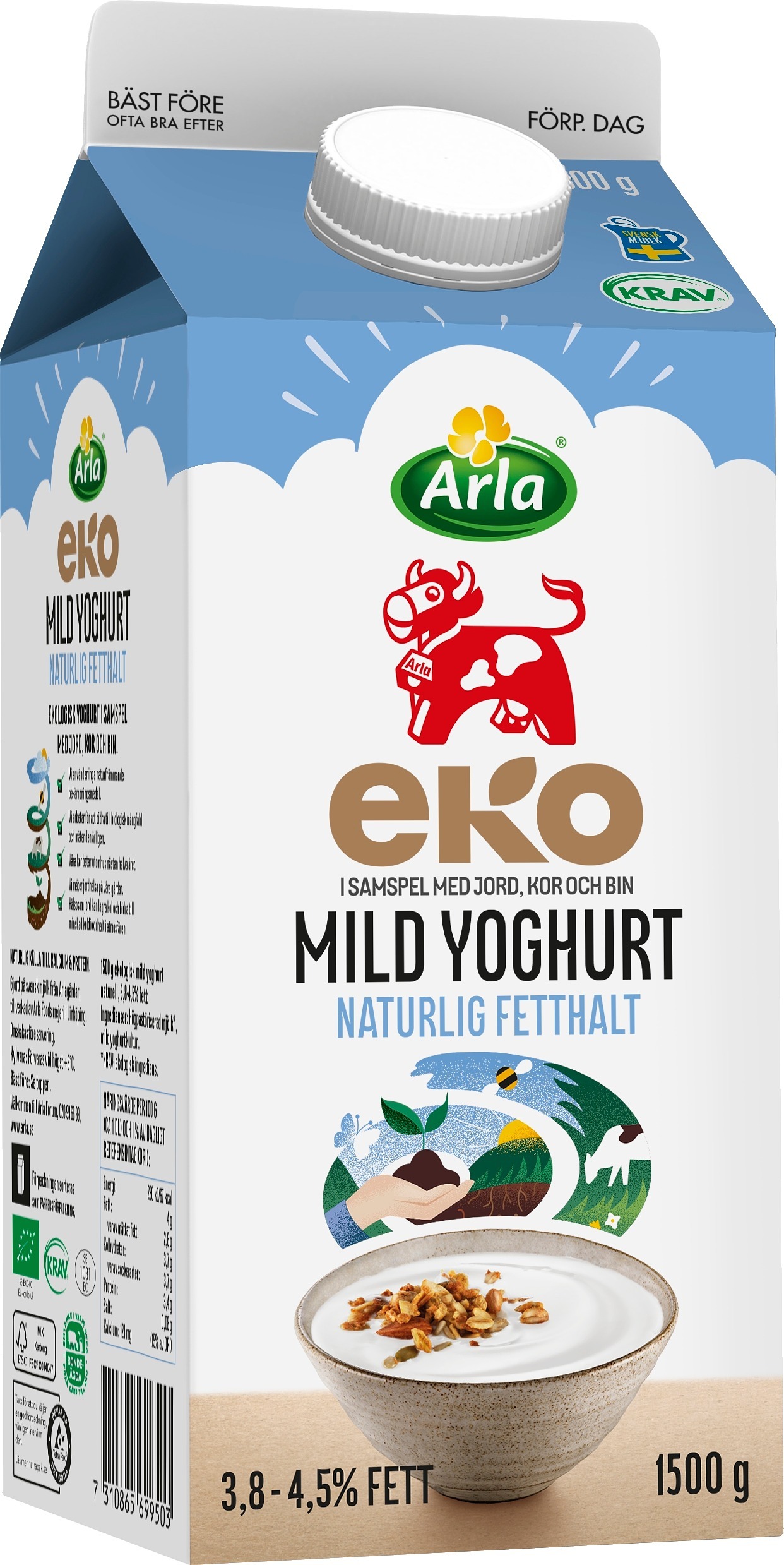 Mild Yoghurt 4% KRAV