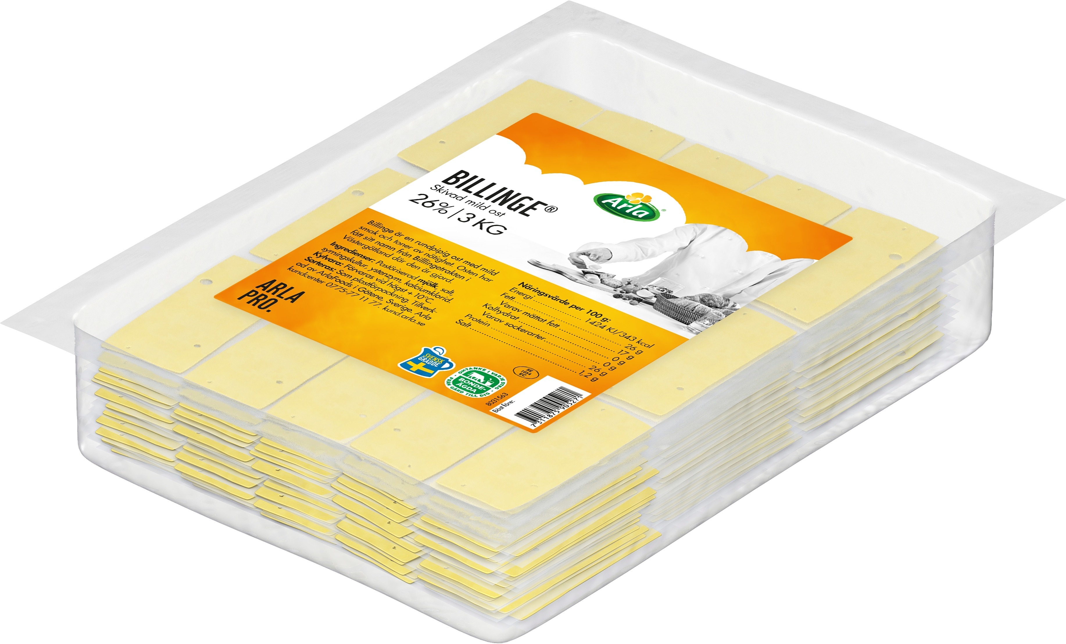 Billinge 26% Skivad 12g