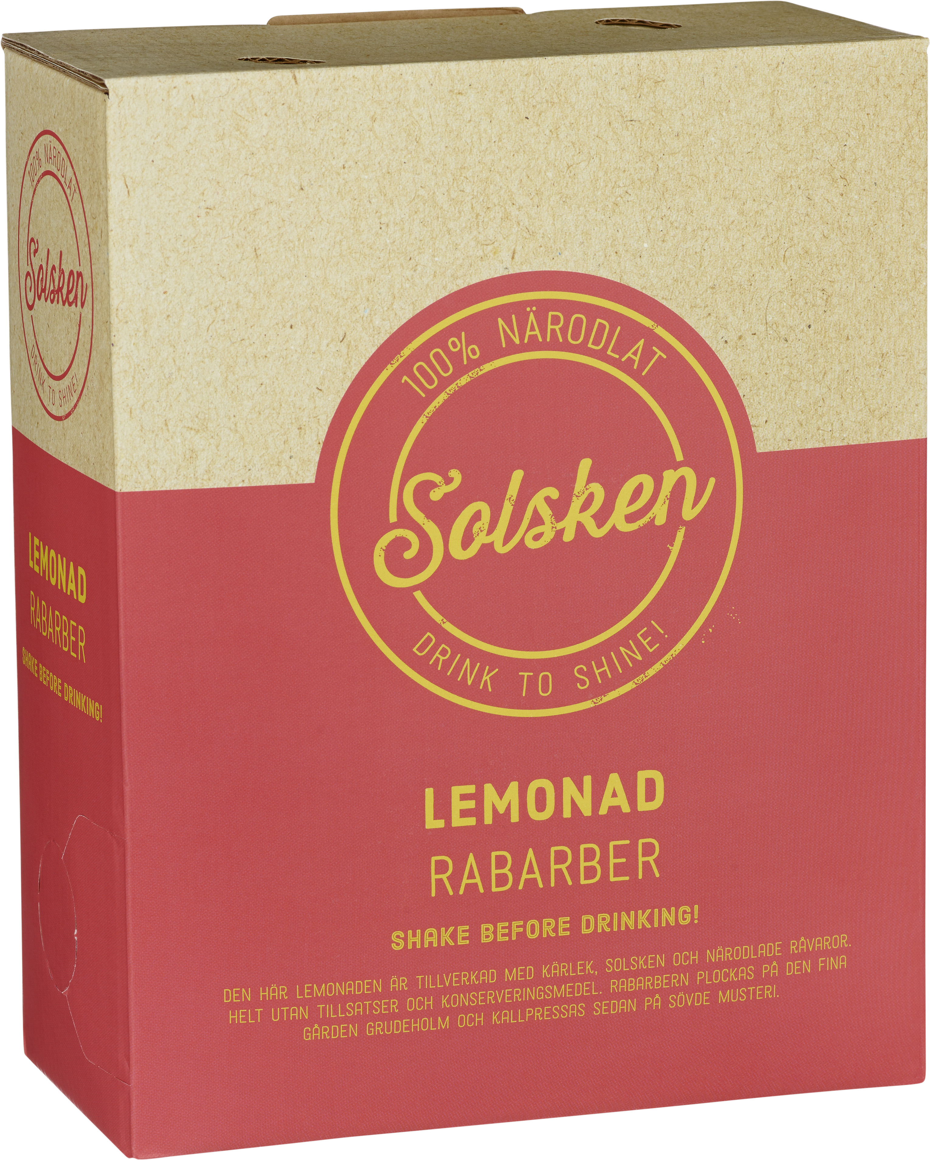 Rabarber Lemonad Bag in Box