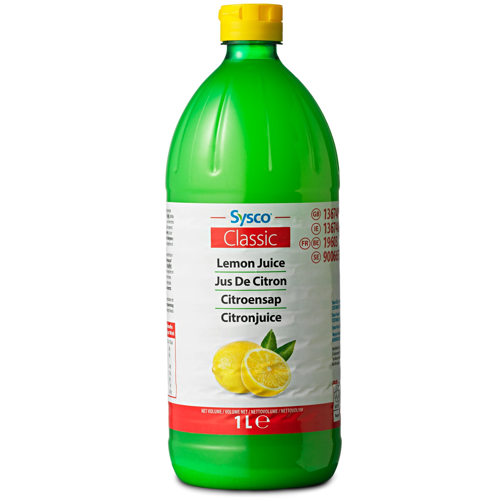 Pressad Citron Plastflaska