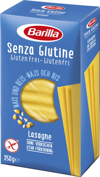 Lasagneplattor Glutenfri