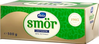 Smör normalsaltat 80% Laktosfri