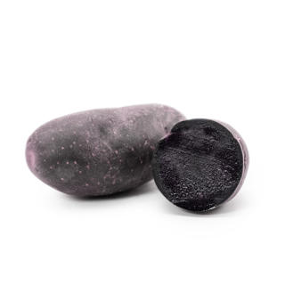 Potatis Blå Tvättad