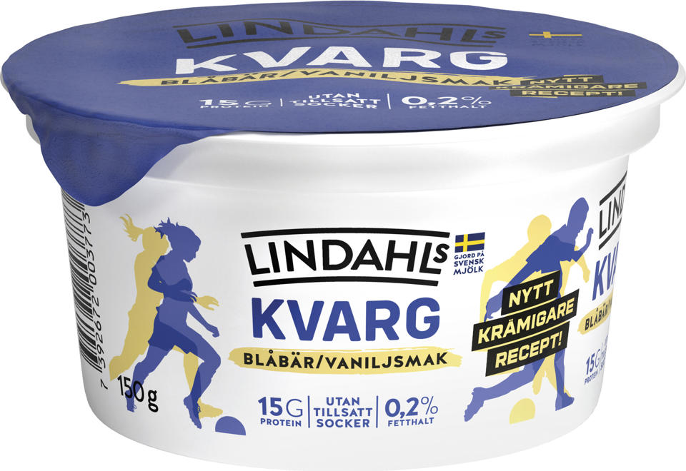 Kvarg blåbär/vanilj 0,2