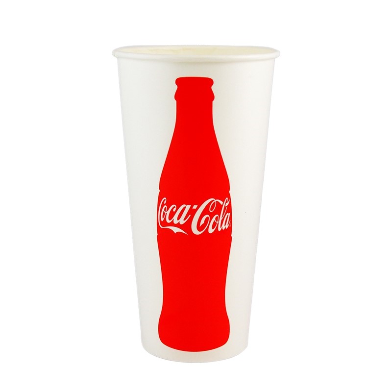 Kalldrycksbägare Papper Coca-cola 50cl