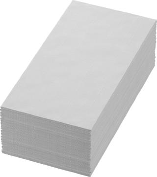 Servett Bio Dunisoft 1/8-vikt 40x40cm Vit