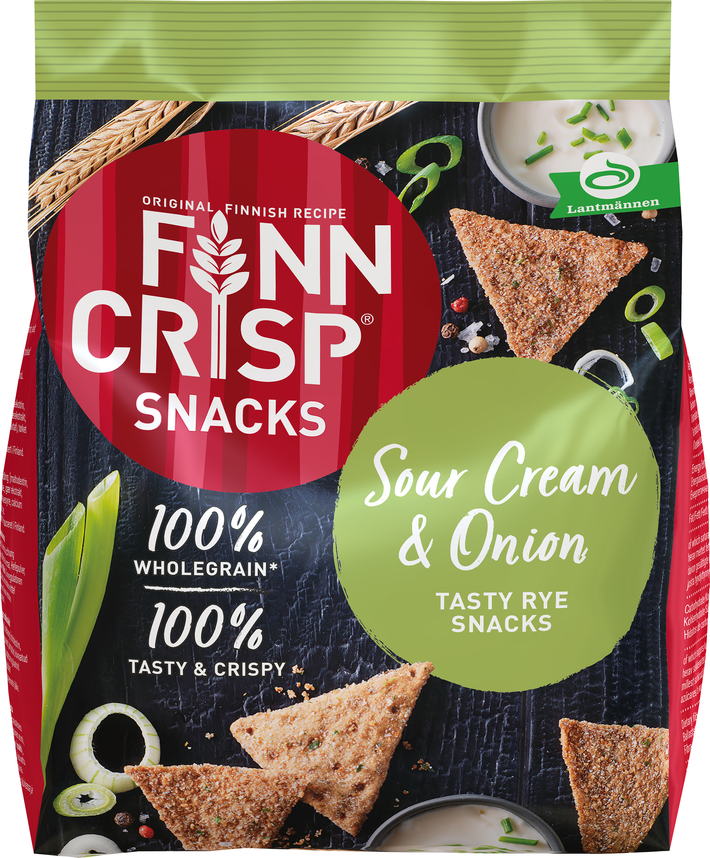 Rye Snack Sour Cream & Onion
