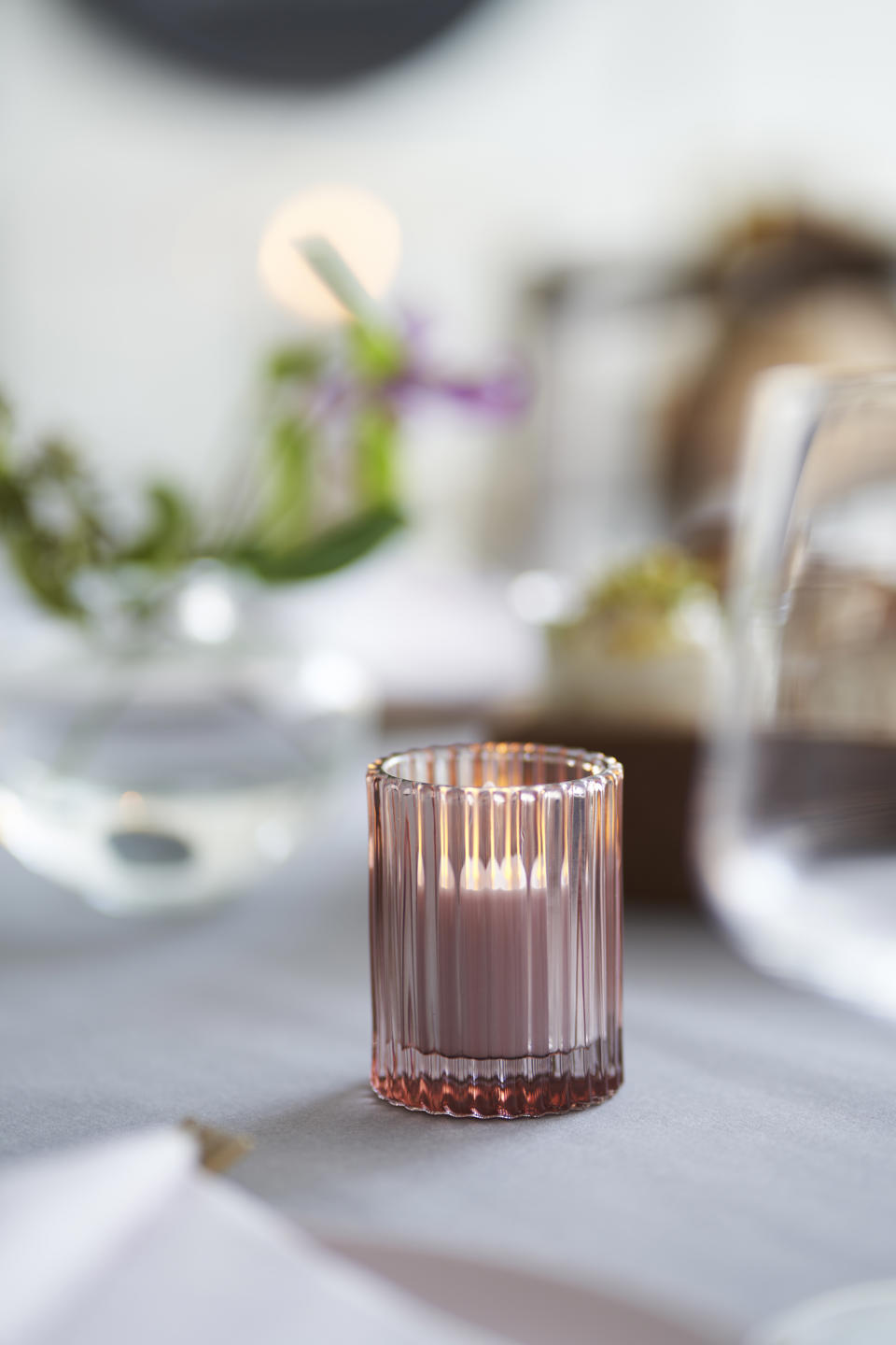 Ljushåll glas gul 70x55