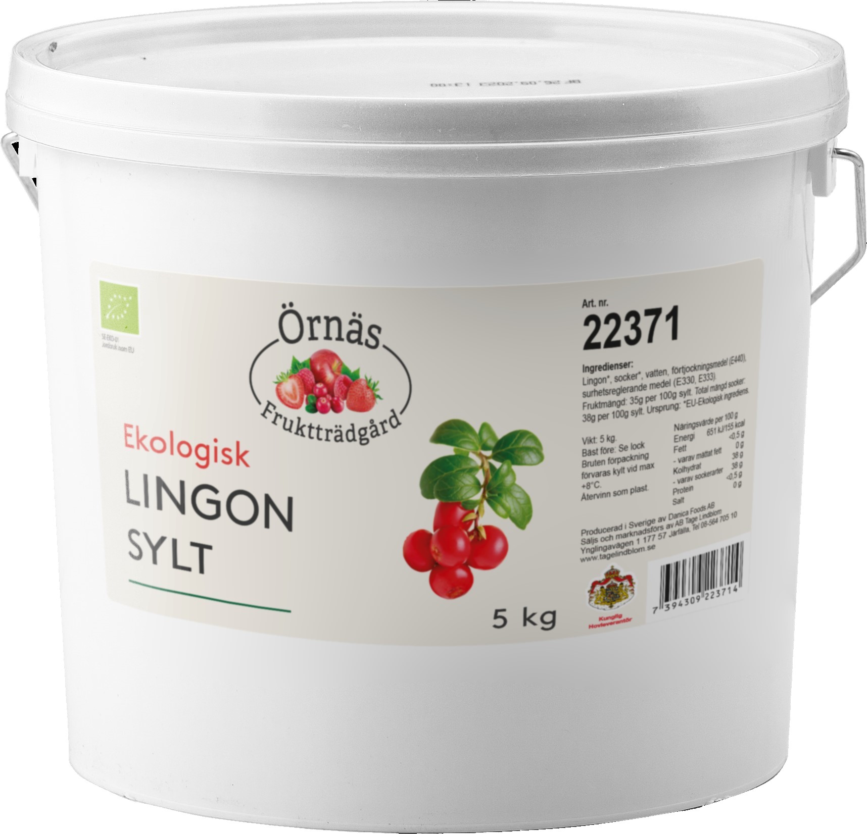 Rårörda lingon EKO