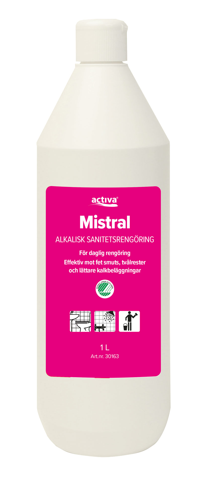 Sanitetsrengöring Mistral 1L