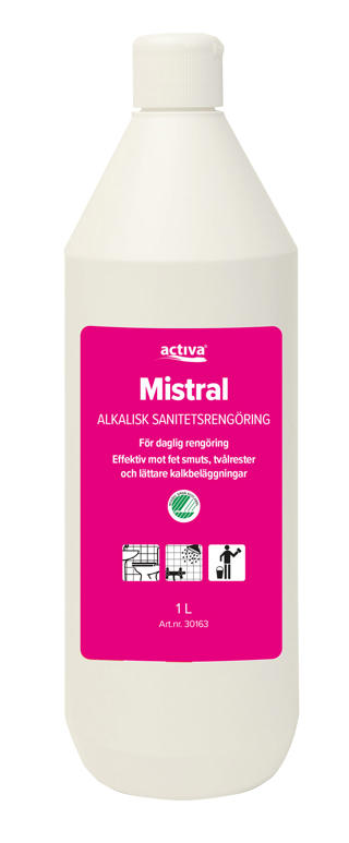 Sanitetsrengöring Mistral 1L