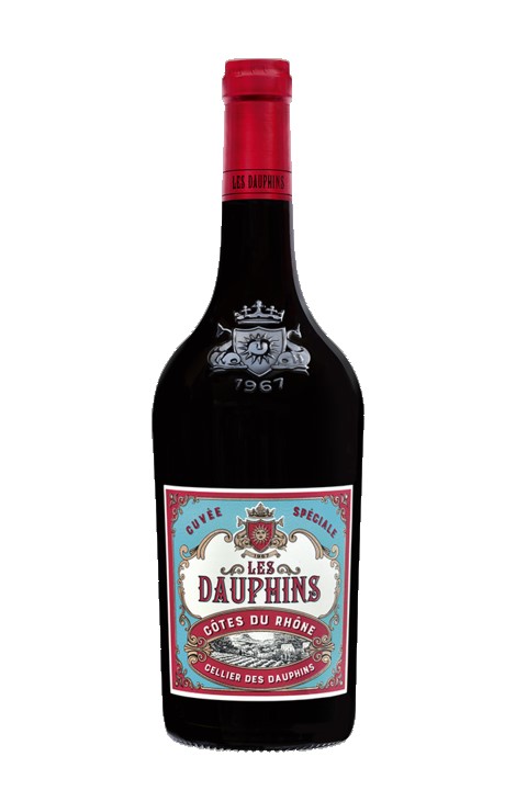 Les Dauphins Côtes-du-Rhône Rouge EKO