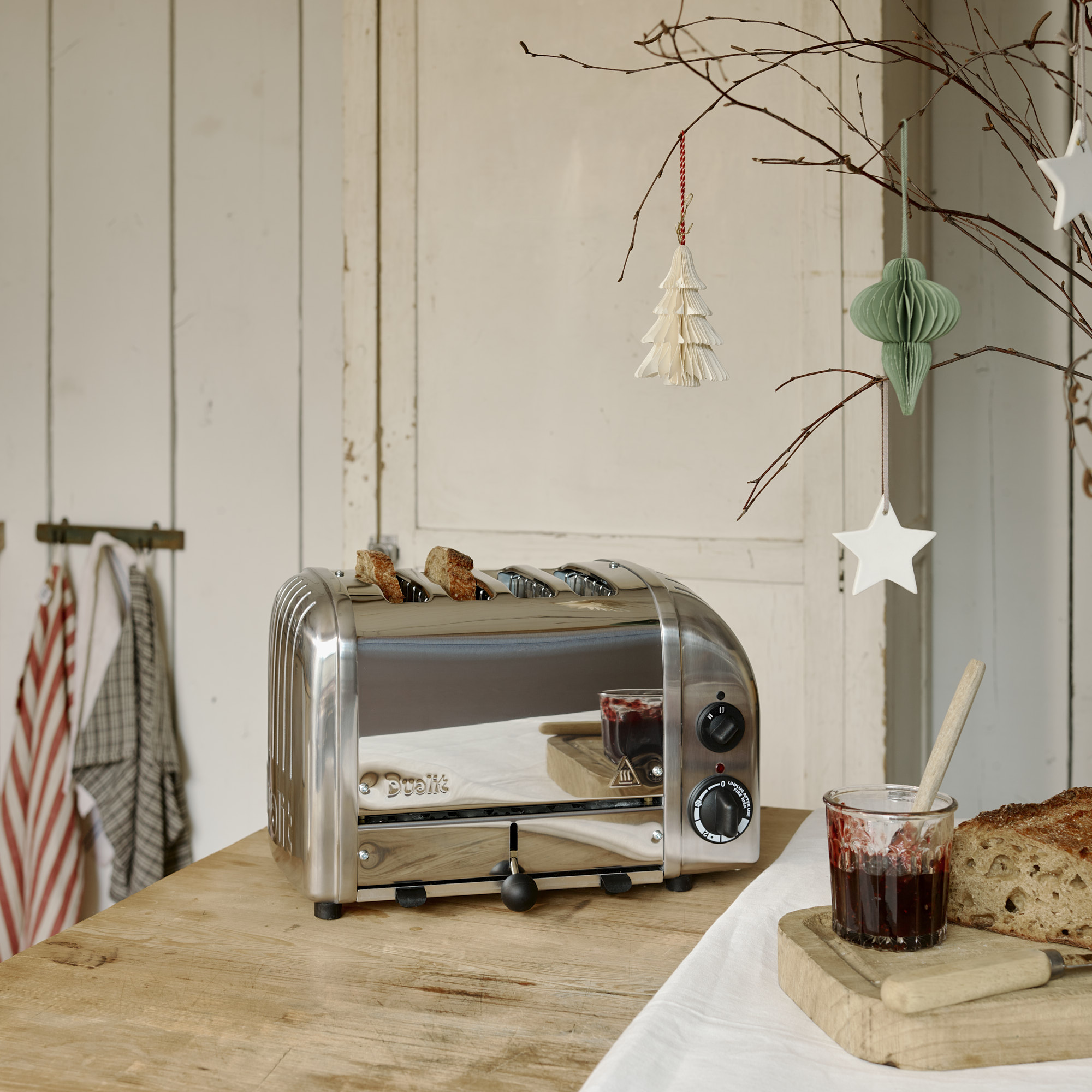 Classic Brödrost Rostfri 4 Skivor