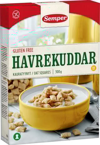 Havrekuddar Glutenfri