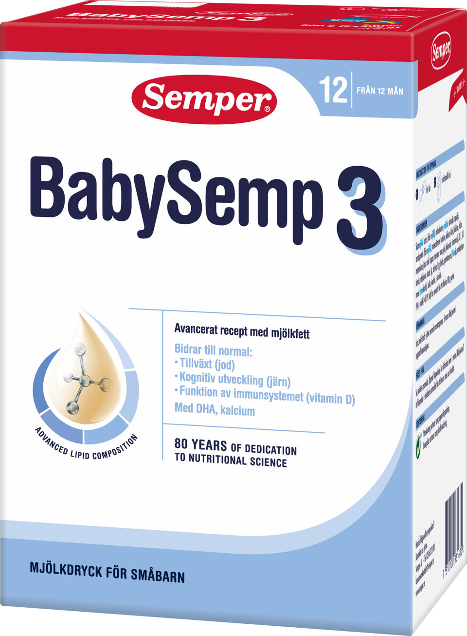 BabySemp 3 Från 12 Månader