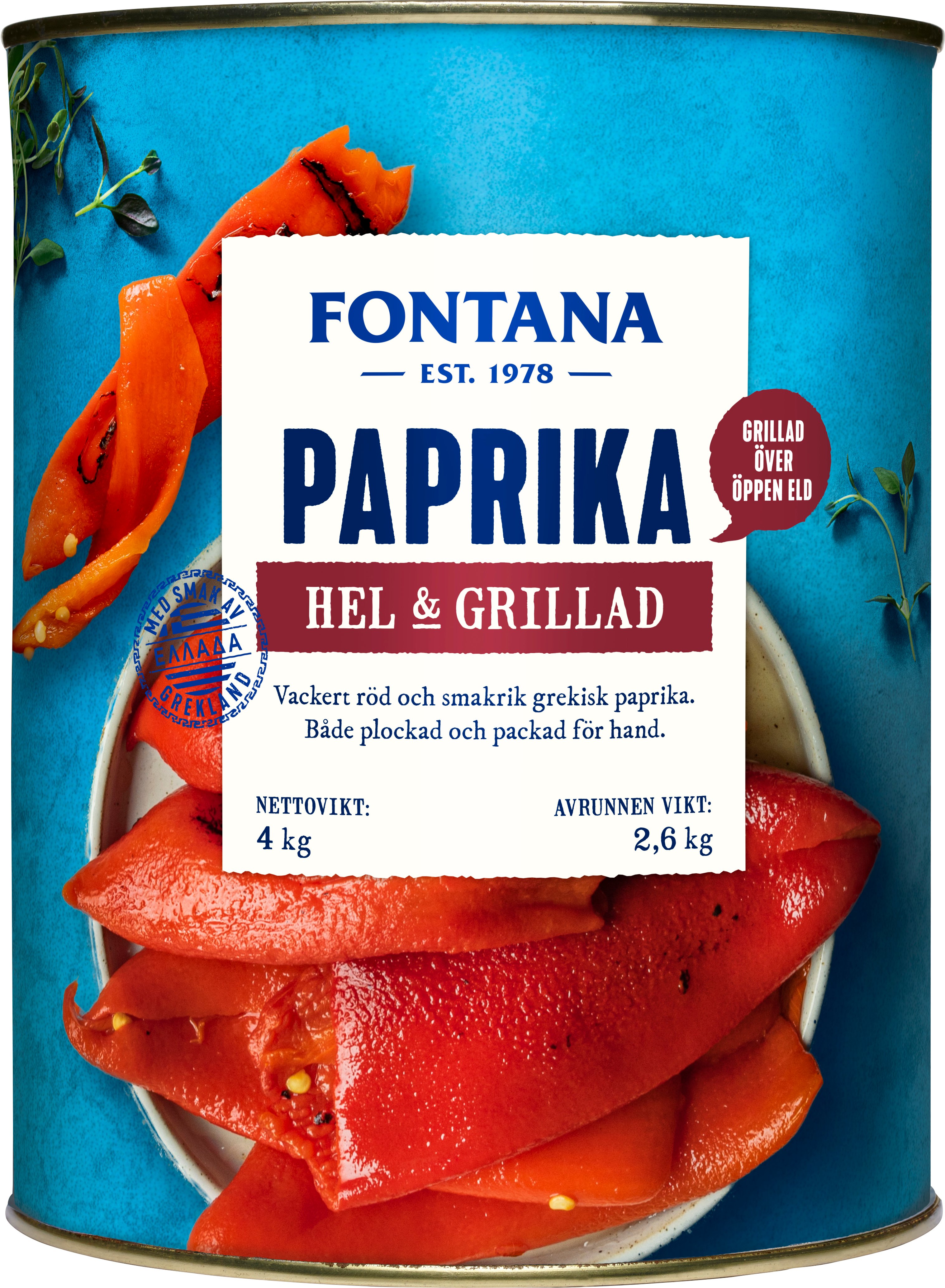Paprika Grillad