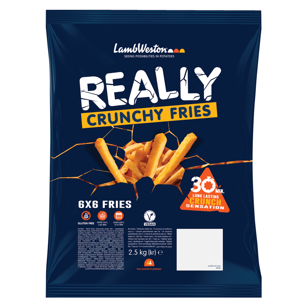 Pommes Really Crunchy 6mm