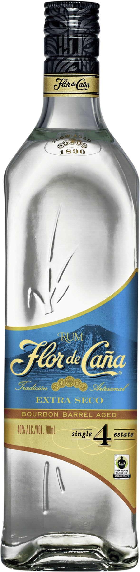 Flor de Caña Extra Dry 4 Years Fairtrade