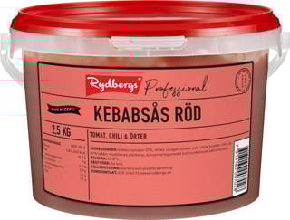 Röd Kebabsås