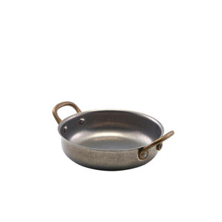 Vintage Fat Med Handtag Rostfri Ø135mm h37,5mm