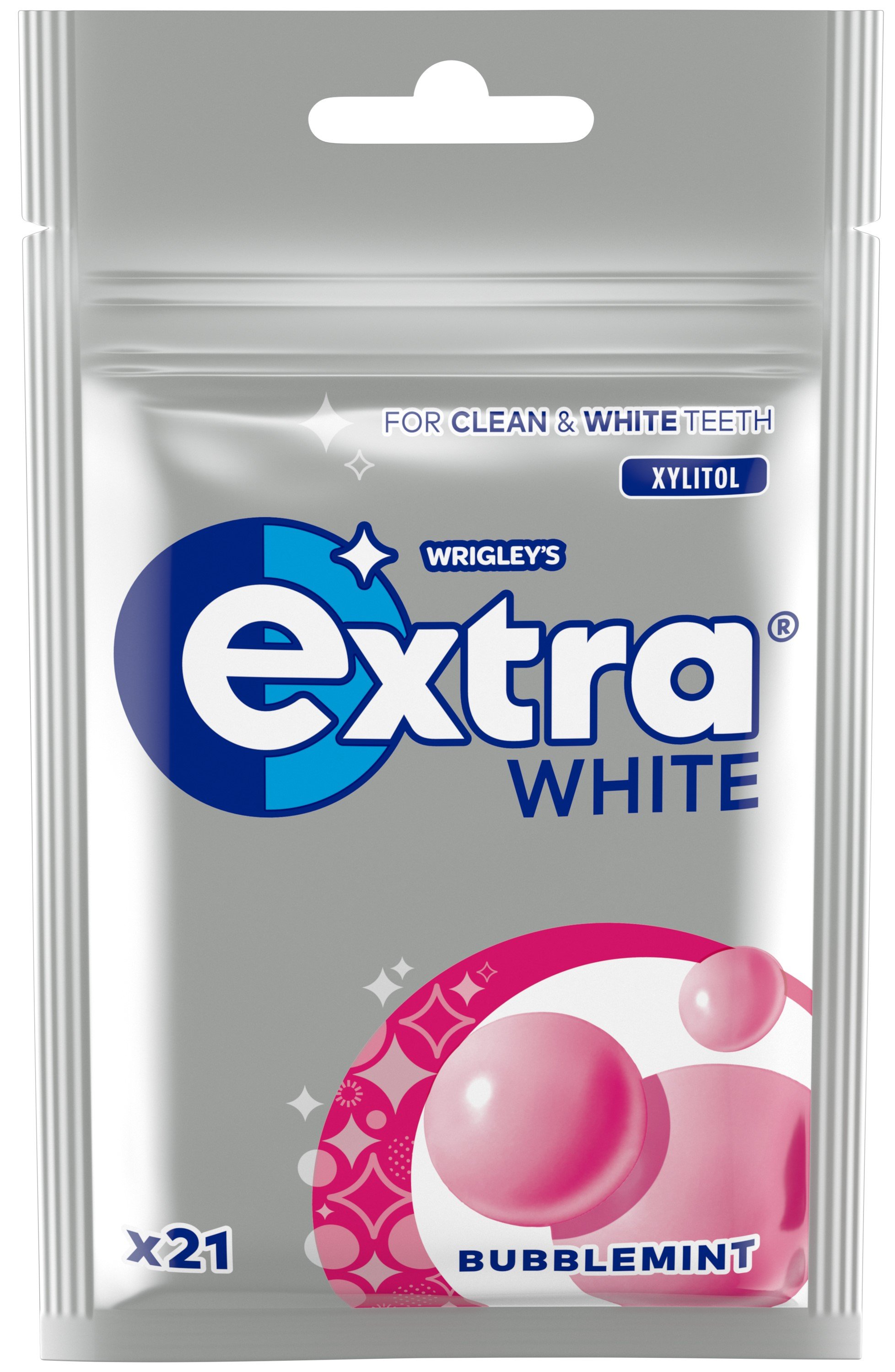 Extra White bubblemint