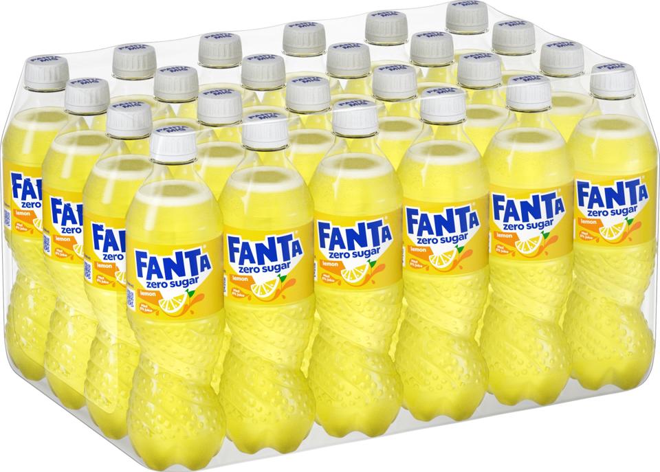 Fanta Lemon zero sugar PET