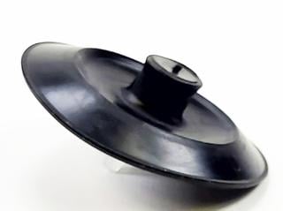 Diskpropp för Plan Sil med Tapp Plast Svart