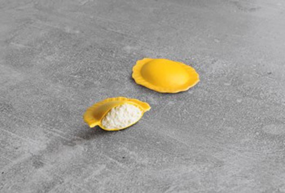 Äggpasta Girasole med Burrata