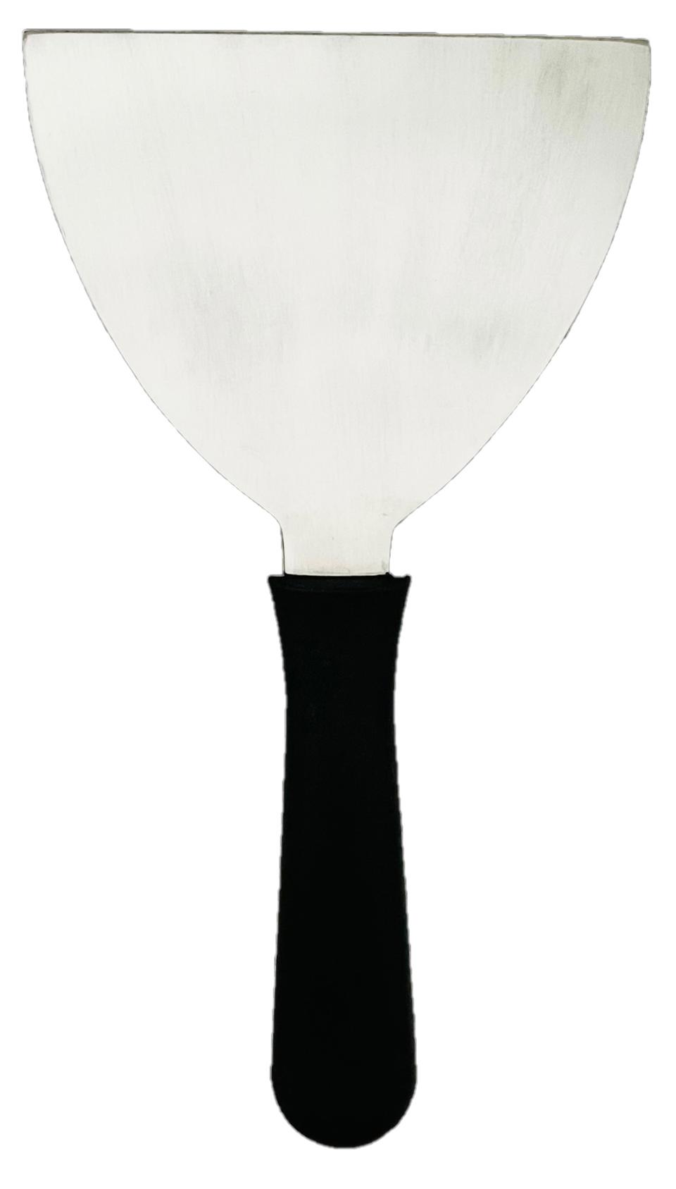Stekbordsskrapa Rostfri 18/8 med Plasthandtag 26cm