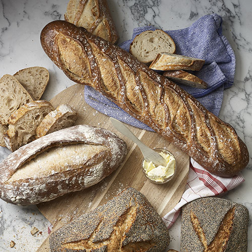 Surdegsbaguette Bake-Off