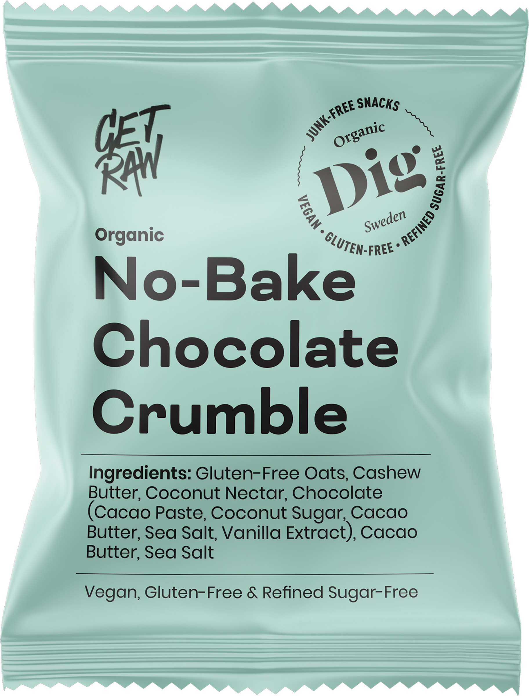 Get Raw No-Bake Chocolate Crumble Ekologisk