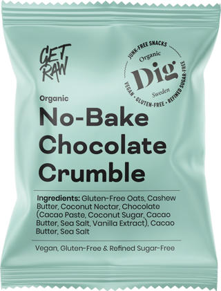 Get Raw No-Bake Chocolate Crumble Ekologisk