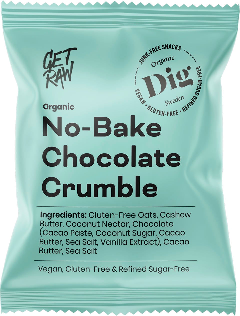 Get Raw No-Bake Chocolate Cruble 12x35g