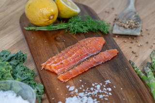 Regnbågslax Gravad Skivad