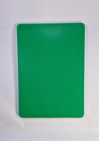 Skärbräda grön PE 35x25x1,1cm