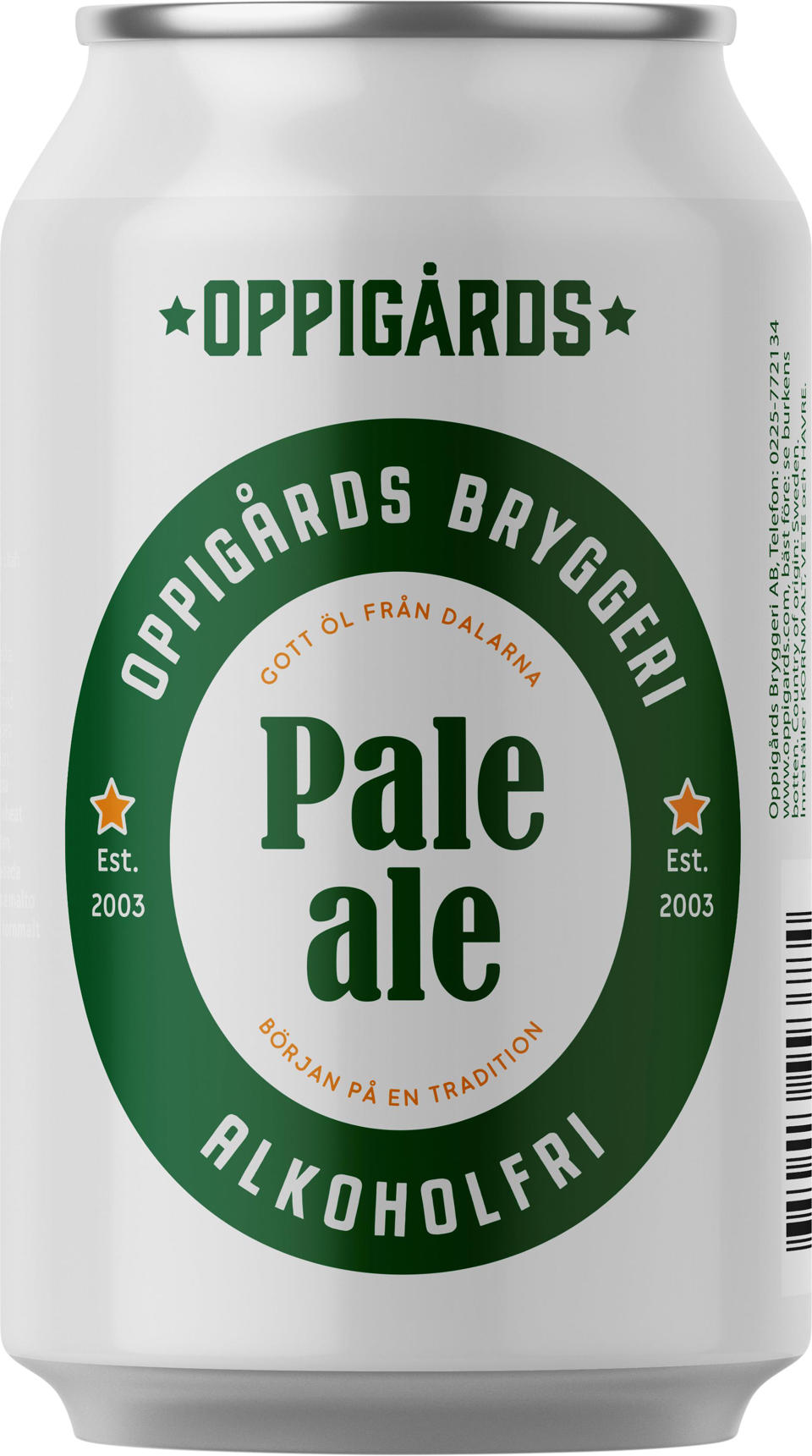 Oppigårds Pale Ale Alkoholfri