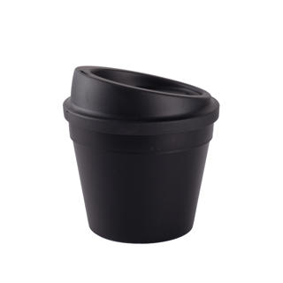 Mugg Plast Svart 18cl