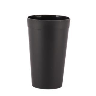 Mugg Plast Svart 40cl